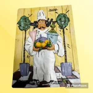 Cook Resin Kitchen Decor